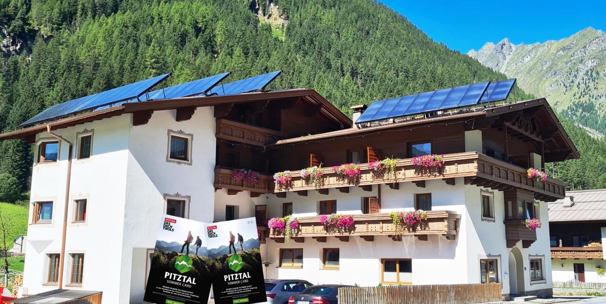 Hotel Pension Haid Sankt Leonhard im Pitztal Exteriör bild